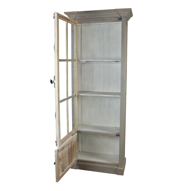 Rosalind Wheeler Misael Peak Narrow China Cabinet Wayfair