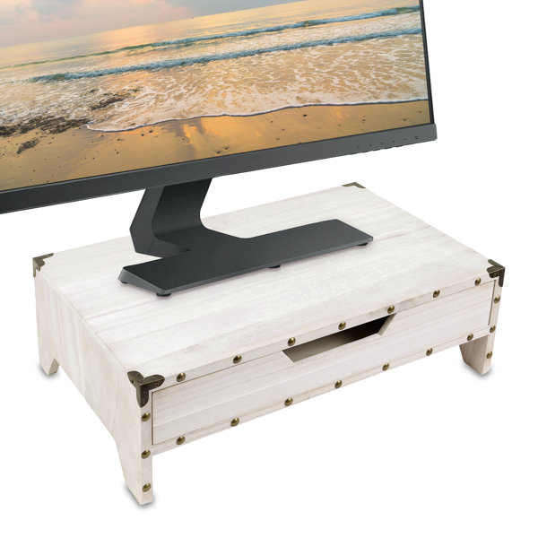 Wooden Monitor Riser Wayfair