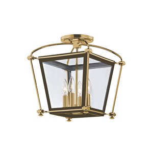 Kim 4-Light Semi Flush Mount