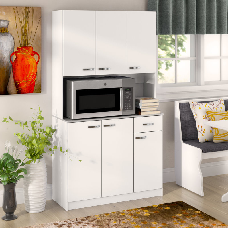 Red Barrel Studio Thigpen 71" Buffet Server Microwave Storage Sideboard & Reviews Wayfair