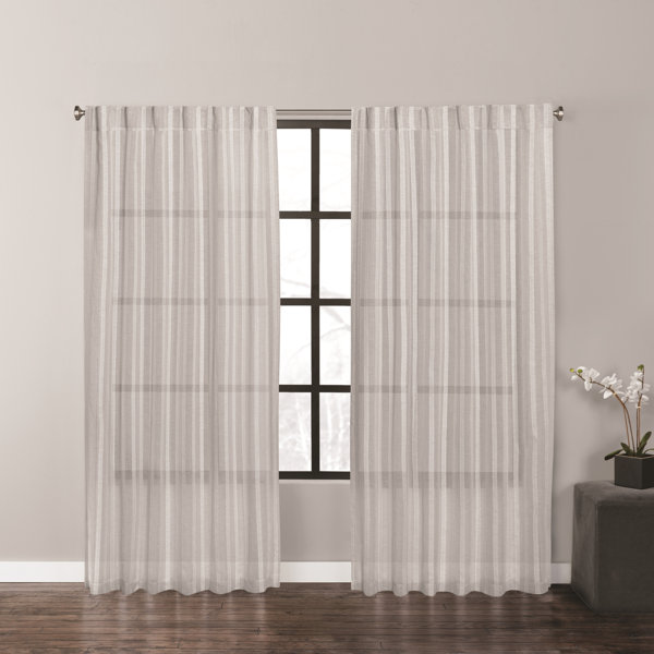 Shabby Chic Curtains 2 Panel Set Decor 5 Sizes Available Window
