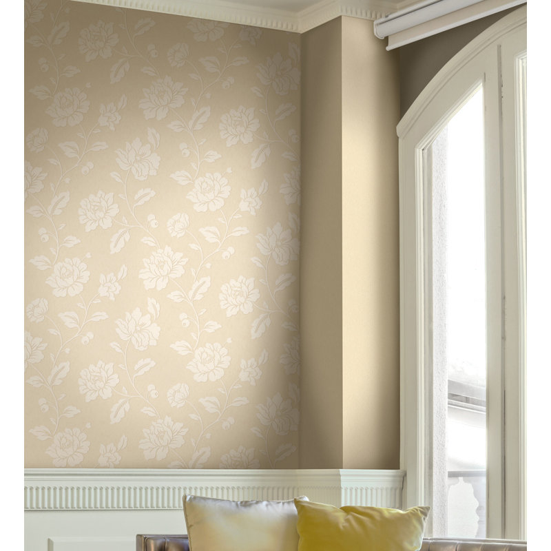 Walls Republic Floral Pristine 32 97 L X 20 8 W Metallic Glitter