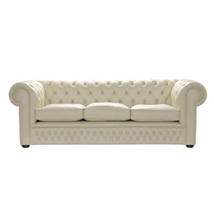 Cream Leather Sofa Wayfair Co Uk 0 Apr Financing