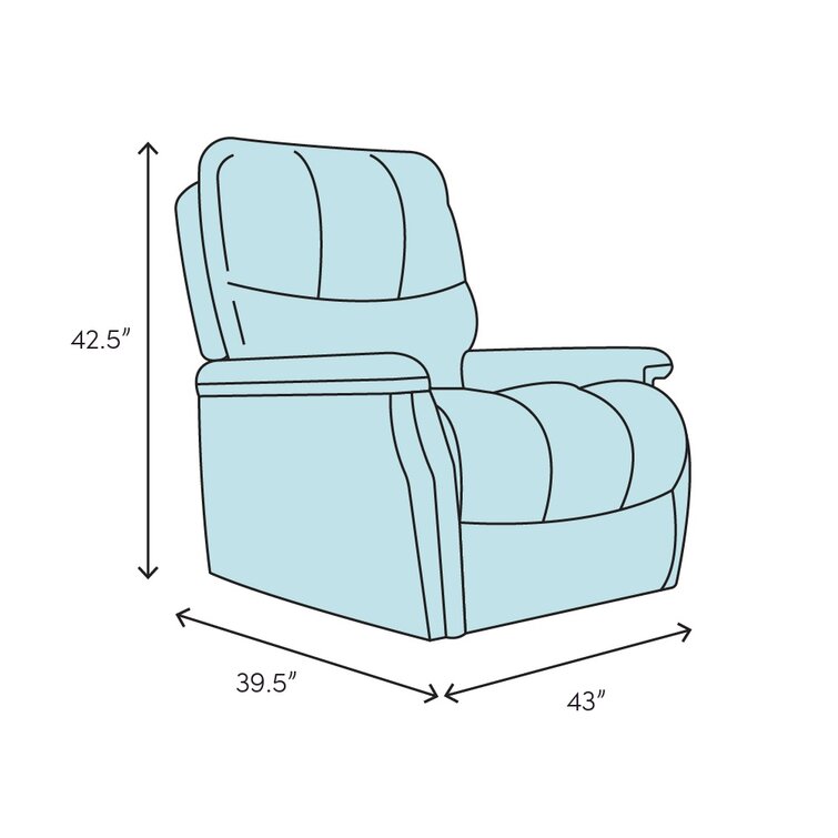 Winston Porter Moe 43 Wide Manual Glider Standard Recliner Reviews Wayfair