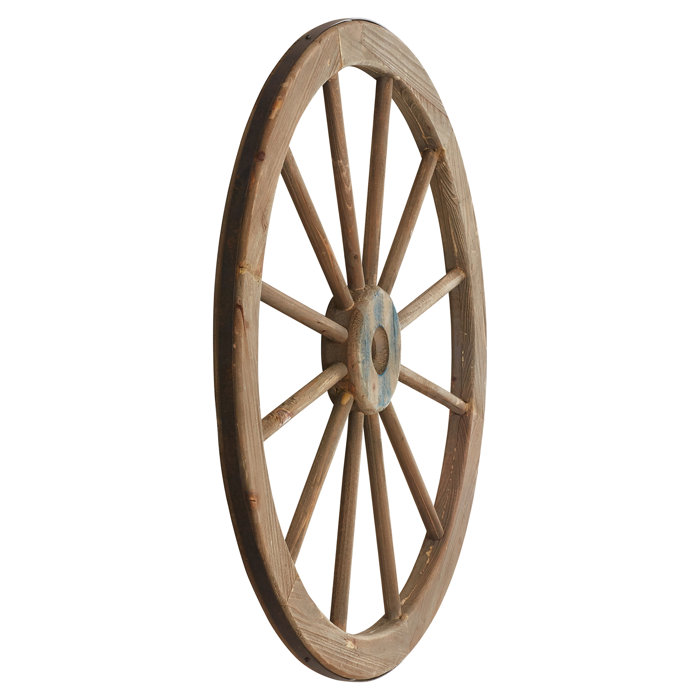 Metal Wagon Wheel Wall Decor Reviews Joss Main