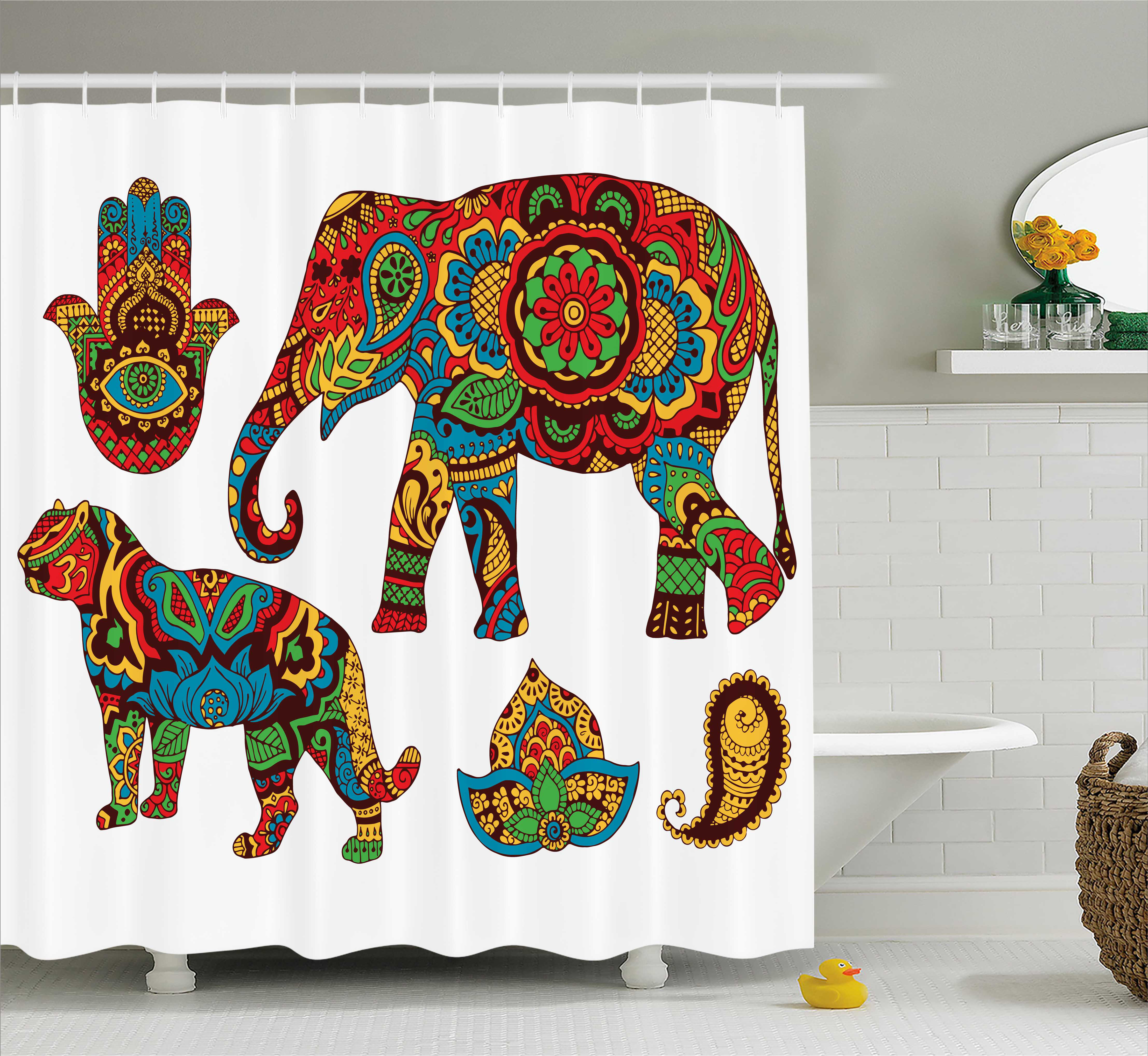 World Menagerie Asherton Hamsa African Savannah Animals Paisley