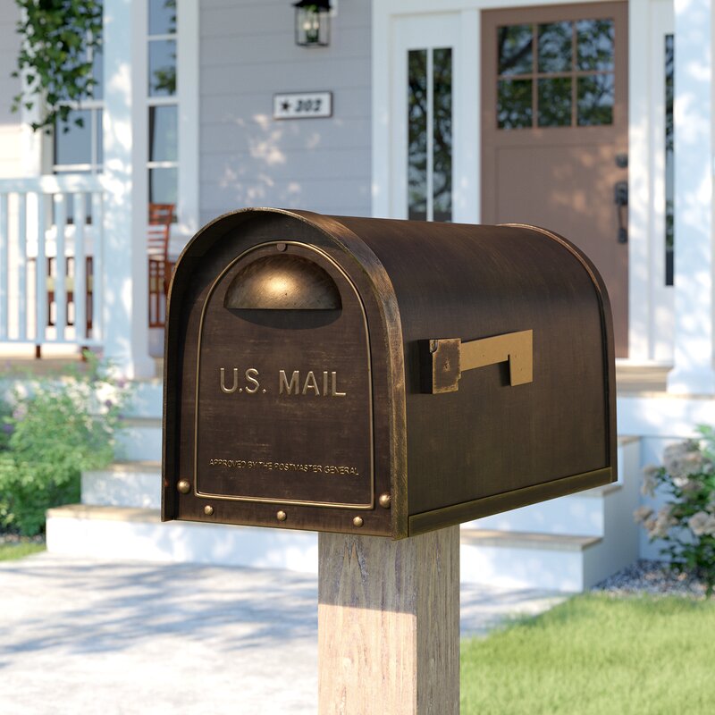 mailbox and post