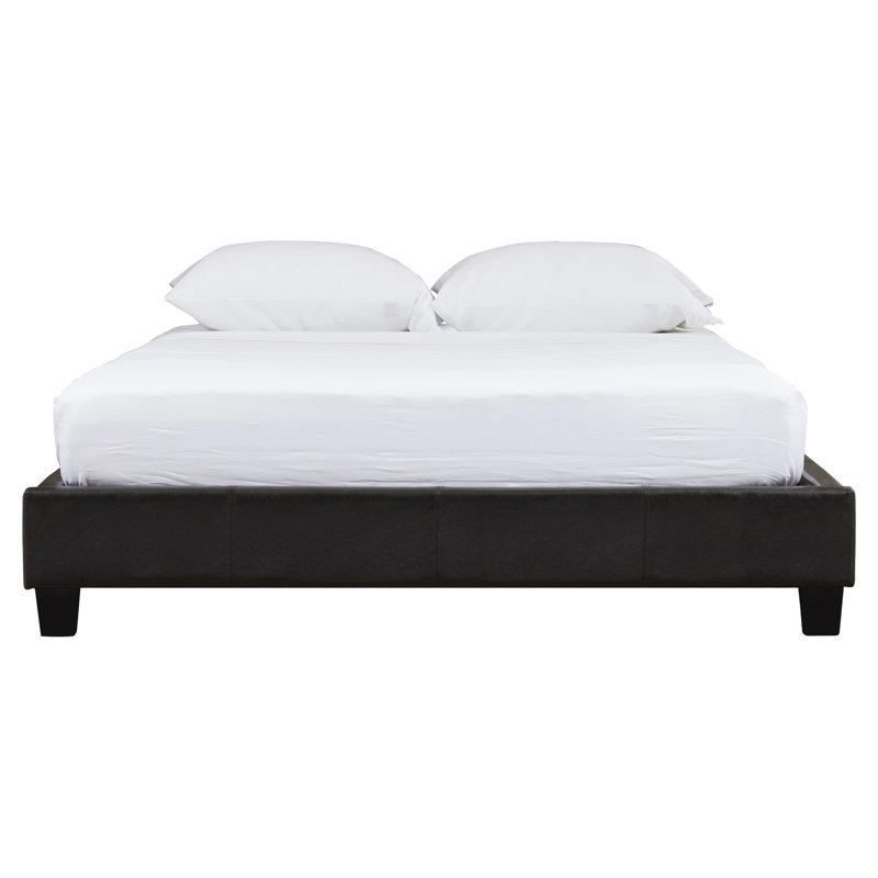 Wade Logan Isa Upholstered Platform Bed & Reviews Wayfair