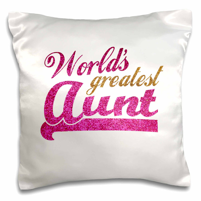 East Urban Home Worlds Greatest Aunt Best Auntie Ever Matte