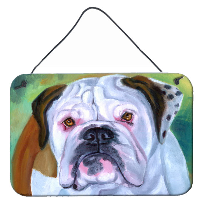 Caroline S Treasures Miss English Bulldog By Lyn Cook Painting