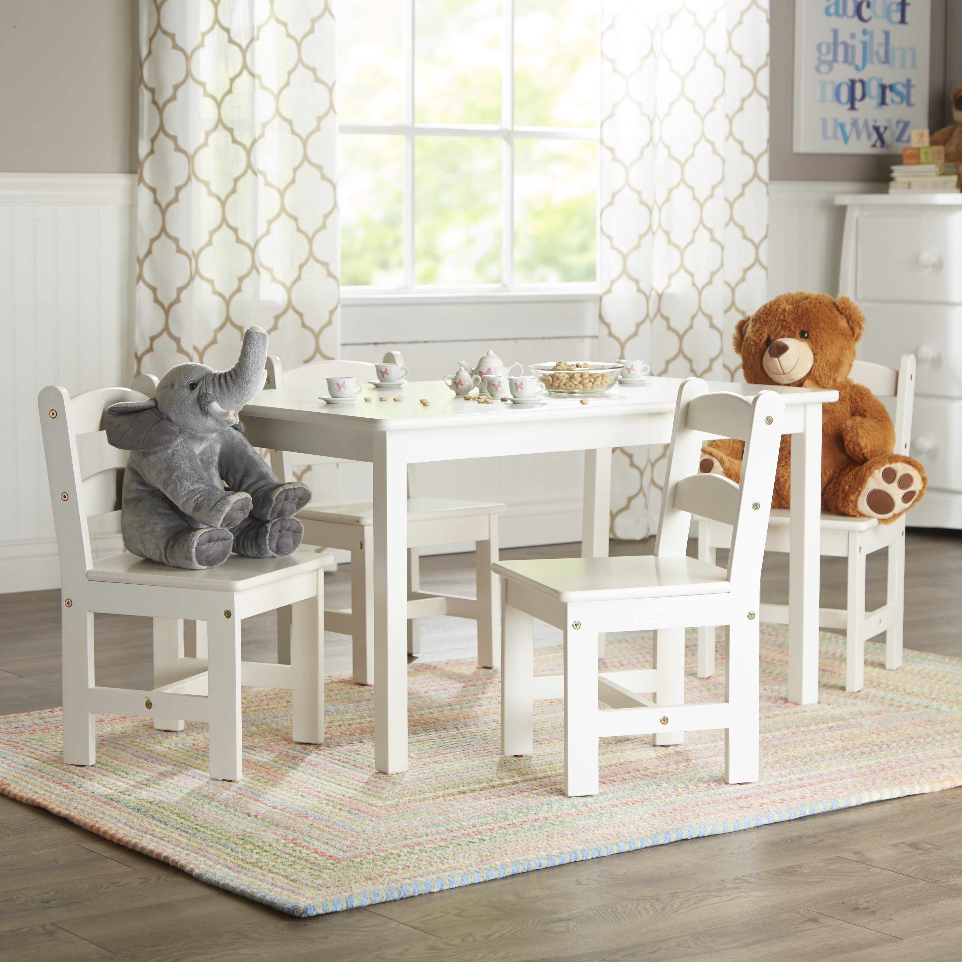 crayon table and chair set