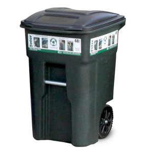 Residential Heavy Duty Two Wheeled Trash Can