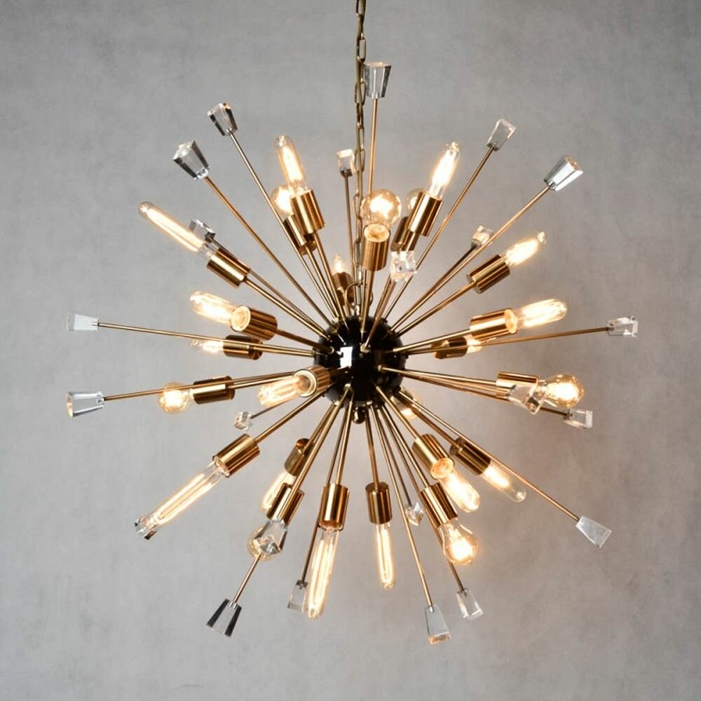 Wrought Studio Lana 24 Light Sputnik Chandelier Reviews Wayfair