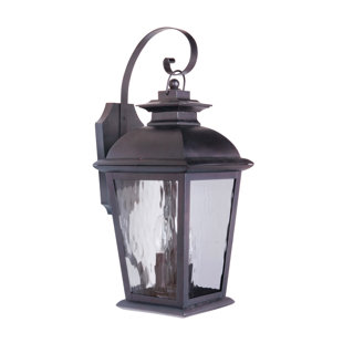 Best Staggs 3-Light Outdoor Wall Lantern By Red Barrel Studio Outdoor Lighting Staggs 3-Light Outdoor Wall Lantern By Red Barrel Studio Outdoor Lighting
