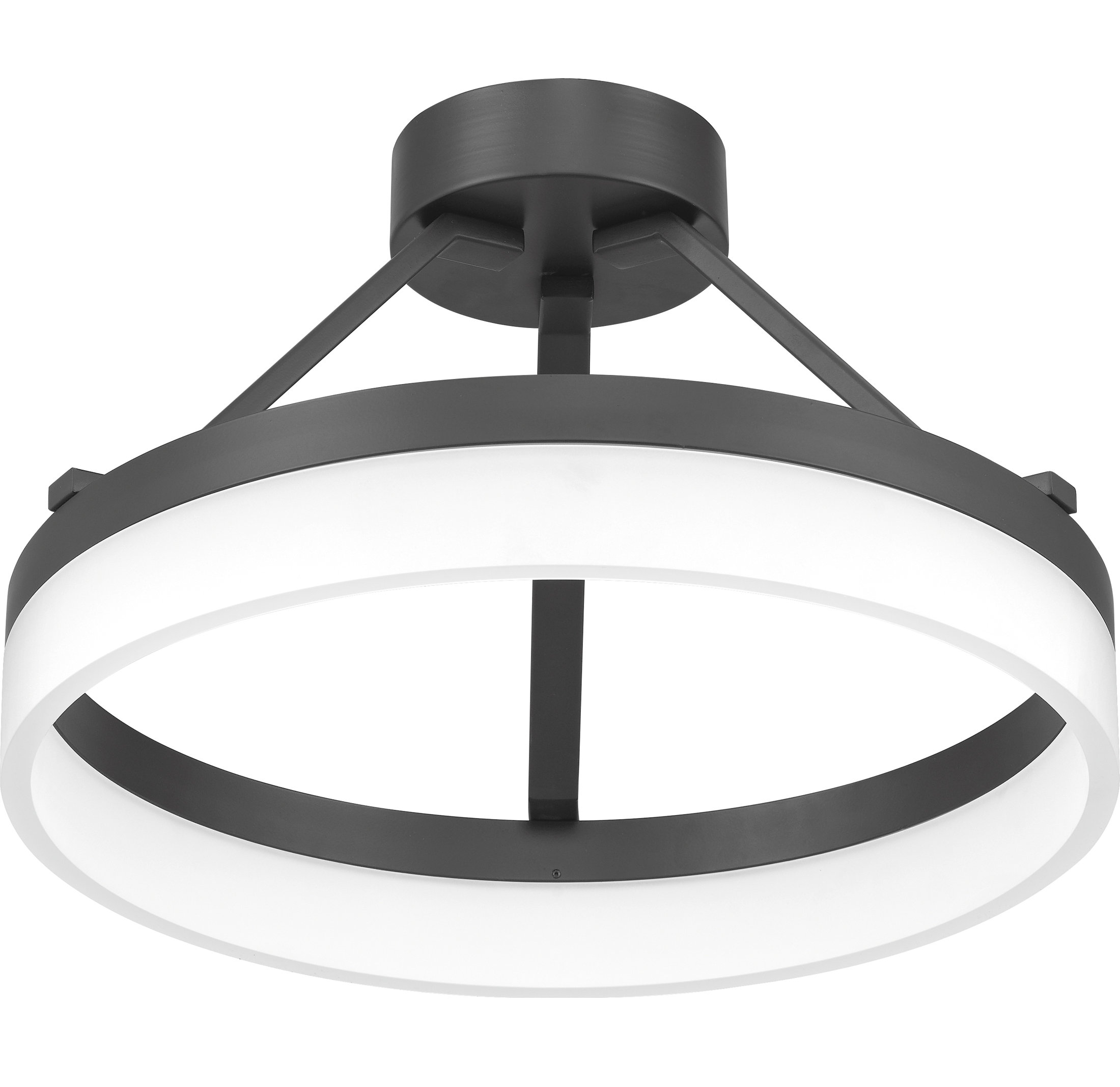 Orren Ellis Savoie 1 Light 15 75 Unique Statement Circle Led Orren Ellis Savoie 1 Light 15 75