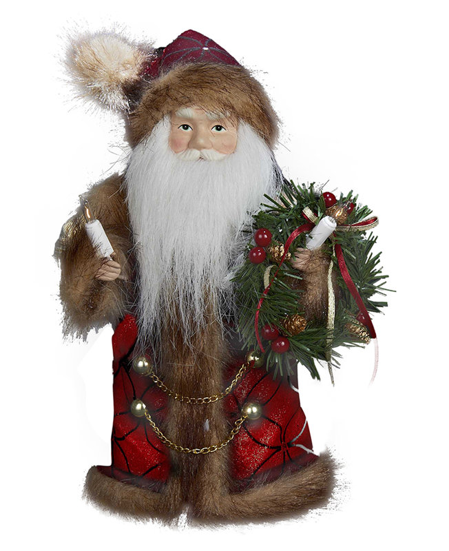 Kurt Adler Santa Hanging Figurine Ornament & Reviews | Wayfair