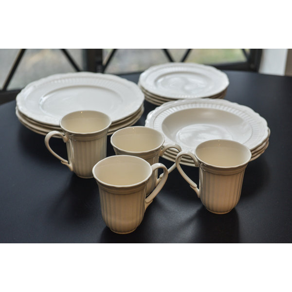 Red Vanilla Tuscan Villa 16 Piece Dinnerware Set, Service for 4 ... Red Vanilla Tuscan Villa 16 Piece Dinnerware Set, Service for 4 ...