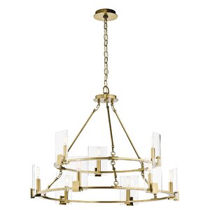 Domenech 9-Light Candle-Style Chandelier