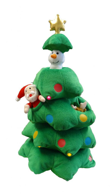 christmas singing plush
