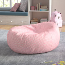 pink bean bag chair