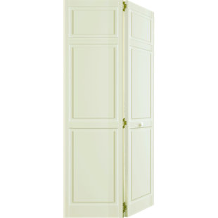 Solid Core Bifold Doors Wayfair Traditional Solid Wood Panelled Bi Fold Door