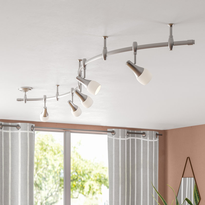 Ebern Designs Nowell 5 Light Track Kit Reviews Wayfair Ebern Designs Nowell 5 Light Track Kit