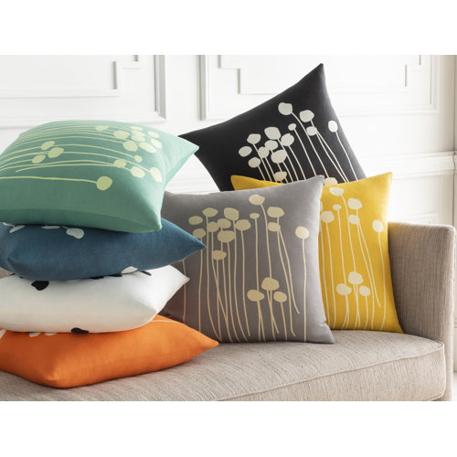 Zipcode Design Fayette Cotton Down Floral Throw Pillow Insert