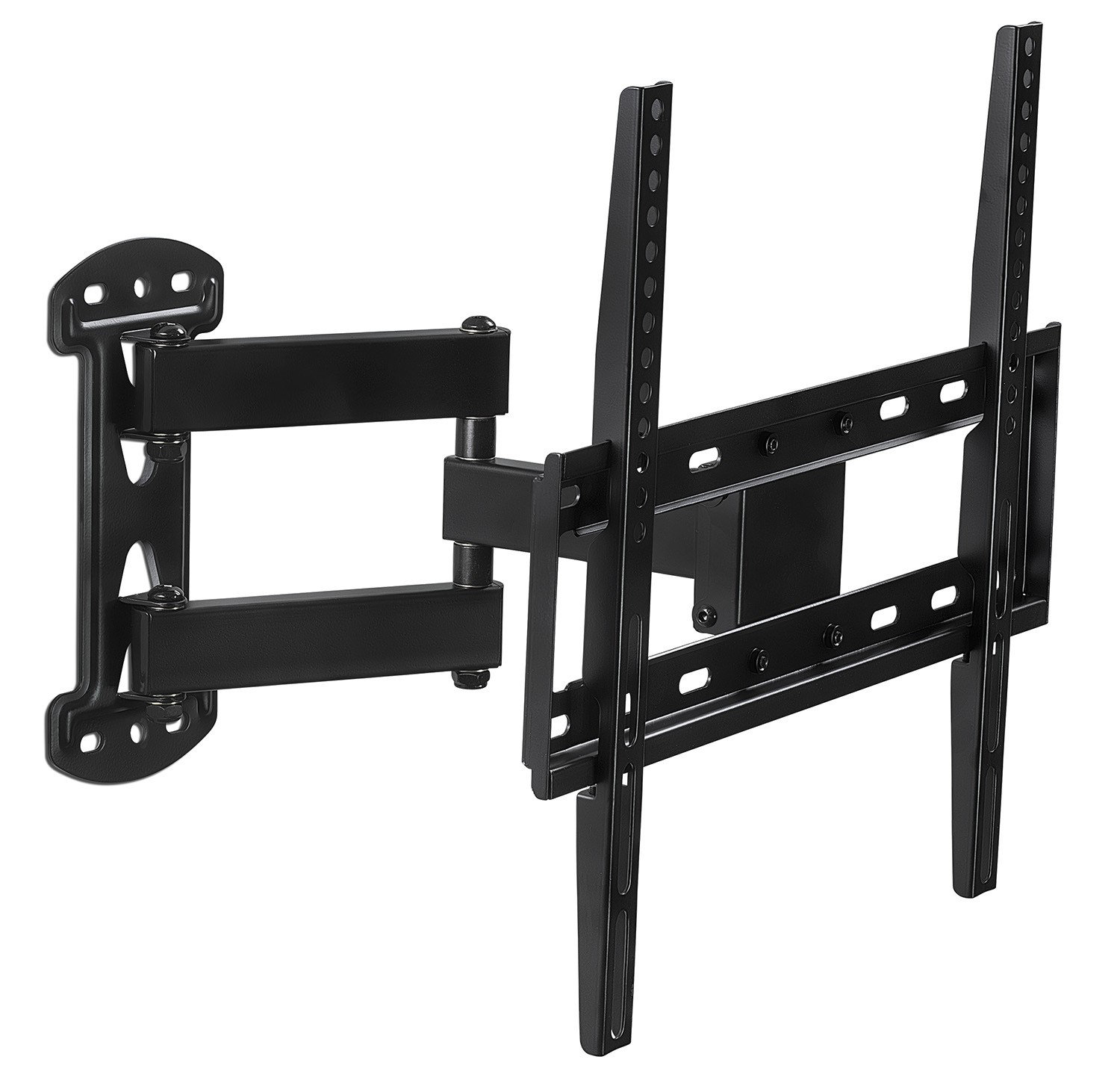 LED LCD Full Motion Articulating TV Wall Mount Bracket Tilt Swivel For 32”–55”