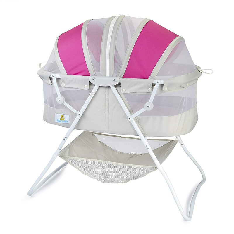 big oshi waterproof oval baby bassinet mattress