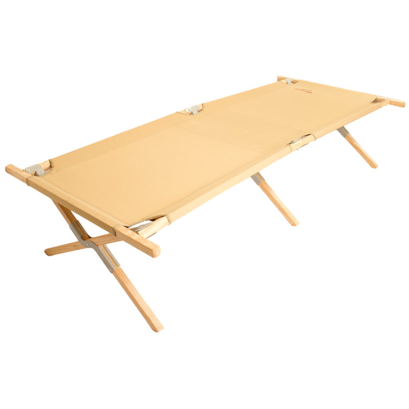 folding cot wooden
