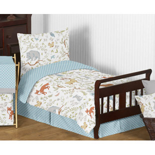 woodland theme bedding