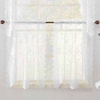Charlton Home Wemoorland Window Cafe Curtain Reviews Wayfair