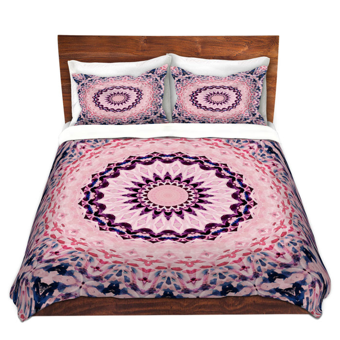 East Urban Home Watercolor Mandala Duvet Cover Set Wayfair