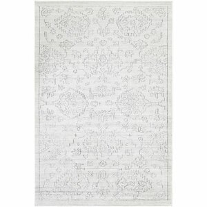 Glynn Hand-Loomed White/Black Area Rug