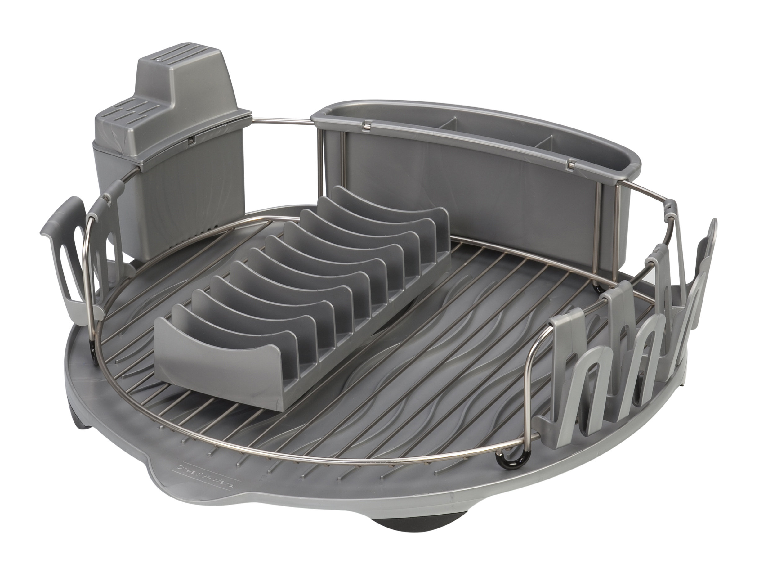 Creative Bath Ultra Glass Countertop Dish Rack Reviews Wayfair