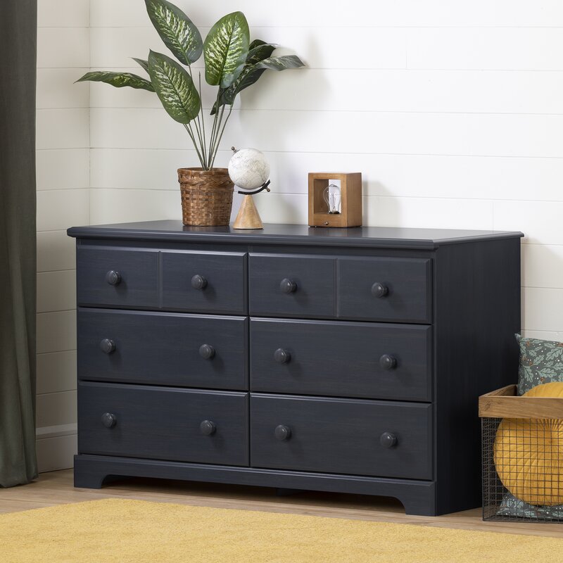 Three Posts Teen Northampt 6 Drawer Double Dresser Reviews Wayfair