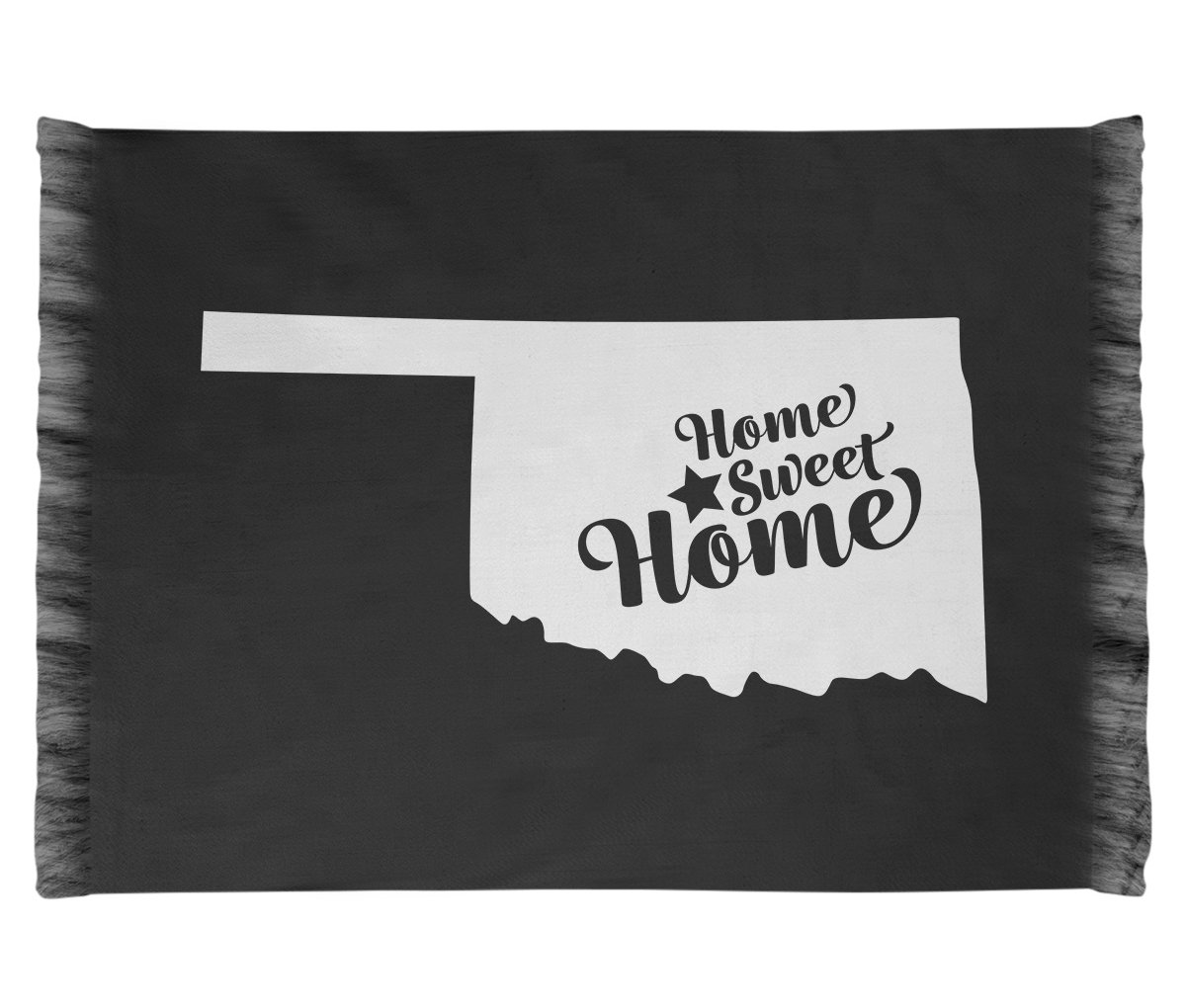 East Urban Home Sweet Oklahoma City Black Area Rug Wayfair Home Sweet Oklahoma City Black Area Rug