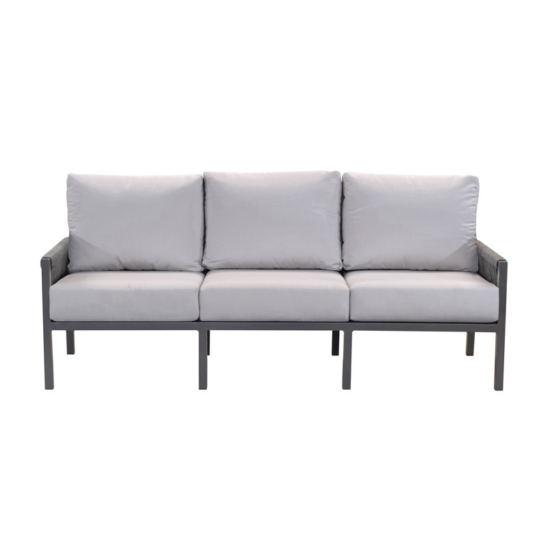 Chipps Patio Sofa With Sunbrella Cushions Allmodern
