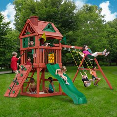 gorilla playsets savannah ii swing set