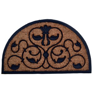 Molded Brigoder Half Round Doormat