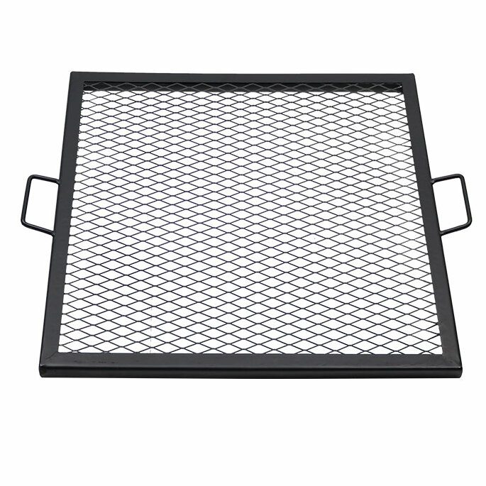 Freeport Park Hindsville X Marks 24 Square Fire Pit Cooking Grate