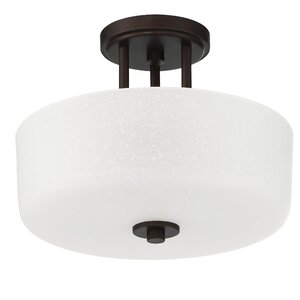 Somes 3-Light Semi Flush Mount