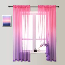 Kids Curtains Girls Purple Wayfair