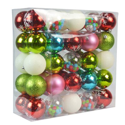 Multi-Colored Christmas Ornaments You'll Love in 2020 | Wayfair