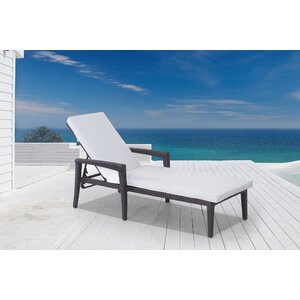 Bellinzona Chaise Lounge with Cushion