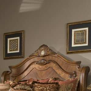 Cortina Wingback Headboard by Michael Amini (AICO)