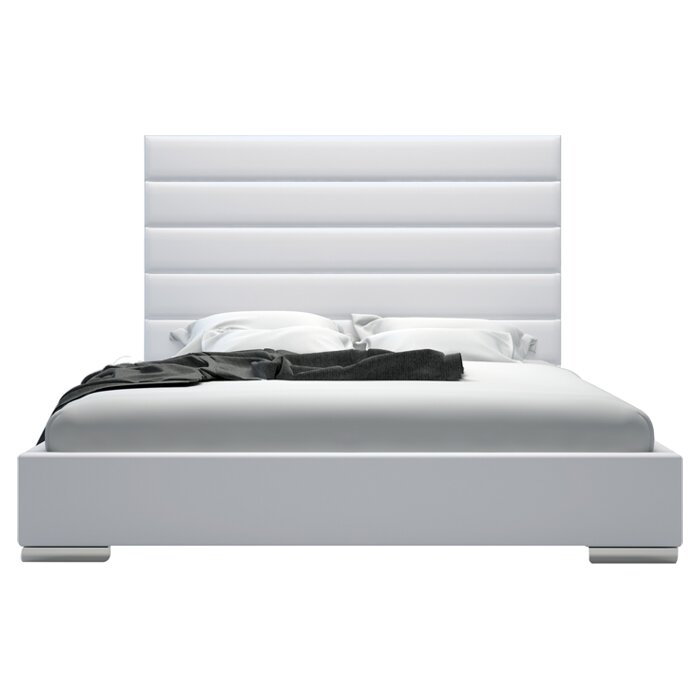 Modloft Prince Upholstered Platform Bed & Reviews | Wayfair