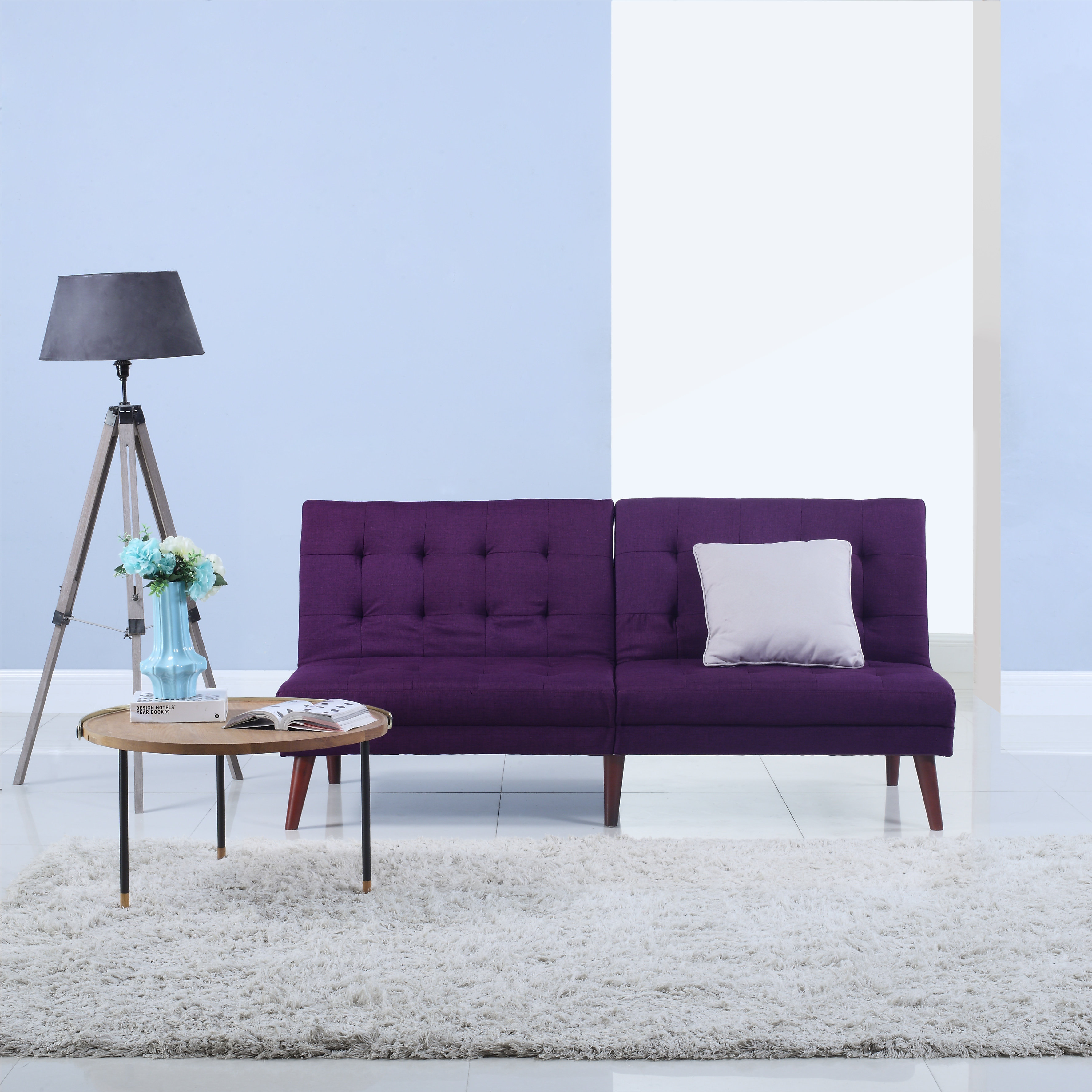 Madison Home Usa Modern Tufted Convertible Sofa Reviews Wayfair