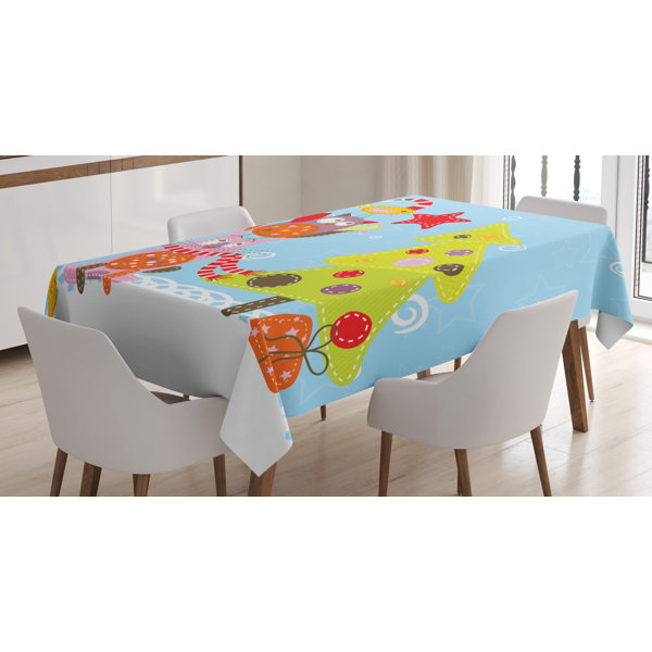 East Urban Home Funny Cartoon Cat Owl And A Bird Best Friends