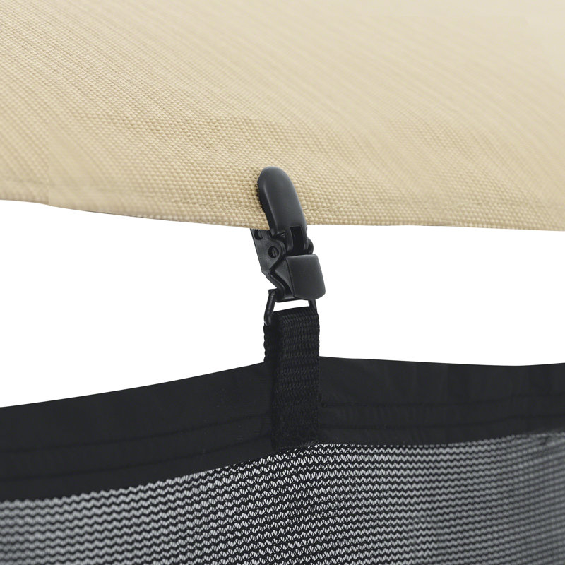 Freeport Park Hedon Water Resistant Patio Umbrella Side Wall Sun Shade Netting Reviews Wayfair